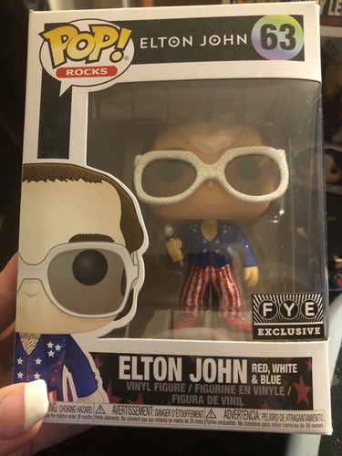 Mint funko pop rocks elton - mint,