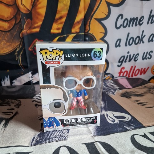 Elton john funko pop red - funko, #63