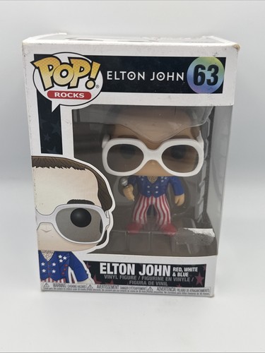 Elton john red - john, white