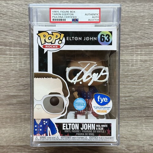 Taron egerton autographed - taron,